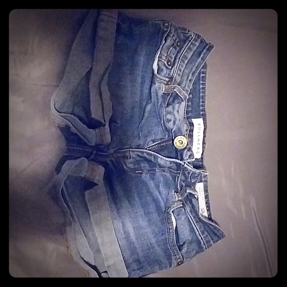 BULLHEAD LOW-RISE SHORTS SZ:0!